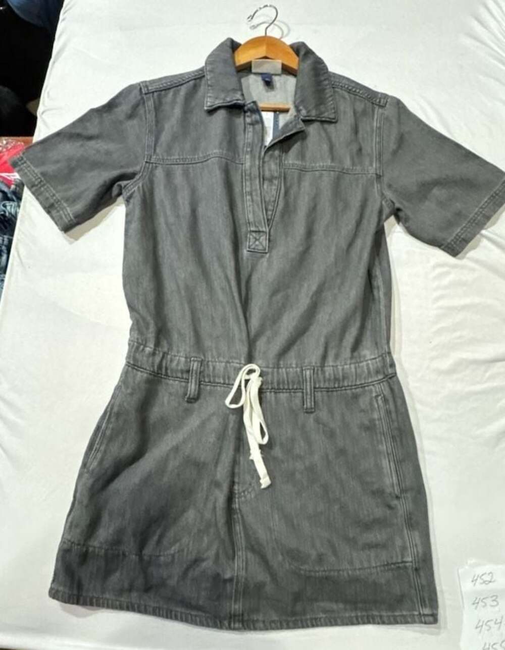 M452 Universal Thread Denim Dress Gray Size XS